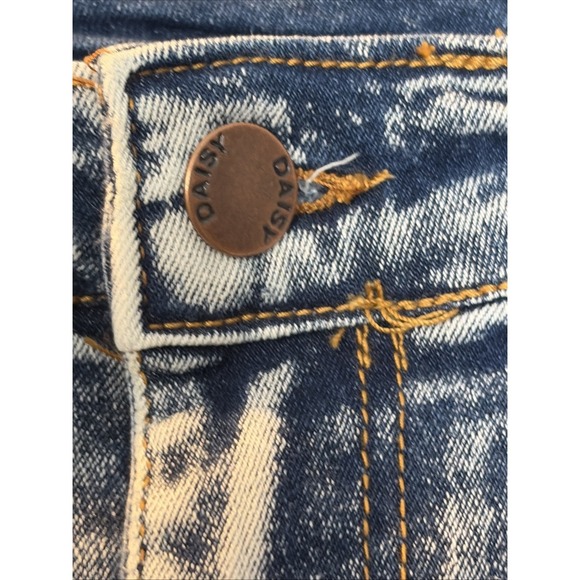 Daisy Y2K Cargo Industrial Grunge Edgy Women's Distressed Wide Leg Utility M - Picture 9 of 16